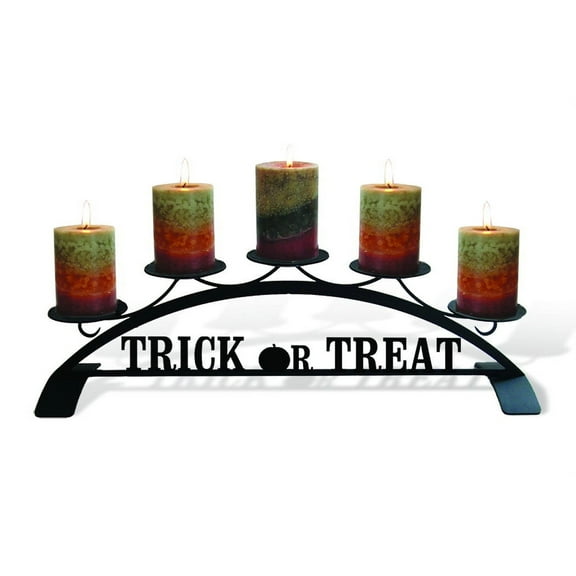 Trick Or Treat - Table Top Pillar Candle Holder