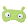 thumbnail image 4 of Antifaz para dormir adorable, antifaz de dibujos animados, antifaz suave que bloquea la luz, antifaz divertido para dormir. Verde, 4 of 9