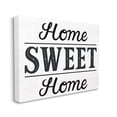 thumbnail image 3 of Sweet Home Farmhouse Sign Typography Graphic Art Gallery Wrapped Canvas Print Wall Art, 3 of 7