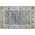 thumbnail image 1 of Liora Manne Calais Oushak Indoor Rug Aqua 23"X7'5", 1 of 2
