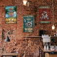 thumbnail image 6 of Vintage Metal Tin Sign Funny Retro Please Flush The Toilet Metal Wall Decor Decorative Tin Sign Art Plaque Poster 8ﾗ12inch/20x30cm for Home Kitchen Bar Club Decoration, 6 of 7
