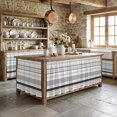 thumbnail image 4 of Gray Ombre Stripes Cabinet Curtains 28" W x 51" L, Lines Art Under-Desk Privacy Dust Proof Drape Dishwasher Curtain Sink Skirt for Kitchen Closet Bathroom Laundry, 4 of 9