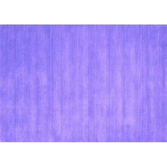 Ahgly Company Indoor Rectangle Abstract Purple Contemporary Area Rugs, 8' x 12'