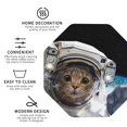 thumbnail image 4 of Balery 6 Pcs Cat Astronautleather Coasters Set, Drink Table Cup Coasters For Living Room Kitchen Coffee Decor, 4 of 9