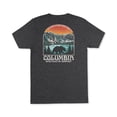 thumbnail image 2 of Columbia Men Regular fit Short Sleeve T-Shirt Shirt Medium Grey Solid, 2 of 2