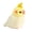 White, variant on Chubby Plush Parrot Stuffed Animal Toy- 5'' Soft Parrot Stuffed Toy Backpack Pendant Car Decor Bird Plush Gift