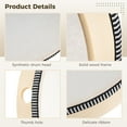 thumbnail image 2 of 3Pcs Hand Drum, Musical Instruments Toys for Kids Adult with 3 Drumsticks 6 Inch 8 Inch 10 Inch, 2 of 6