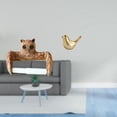 thumbnail image 2 of Porta Rollos De Papel Higiénico Con Forma De Búho, Organizador De Toallas, Dispensador De Rollos De Fácil Instalación, Figura De Pájaro Dorado, Estatua De Animal, Adorno Moderno Para, 2 of 8