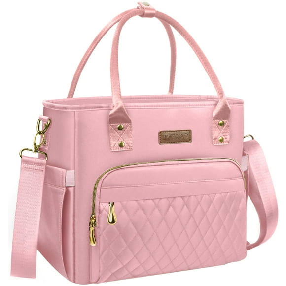 Bolsa de almuerzo MIYCOO con aislamiento aislante a prueba de fugas para mujer, rosa