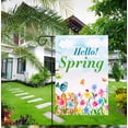 thumbnail image 3 of Spring Welcome Garden Flag,Seasonal Garden Flags,Double Sided 12 x 18 Inch,small garden flags for outside,Spring Seasonal Flags for Outdoor Decorations,Holiday Garden Flags for All Seasons（2 Pack ）, 3 of 5