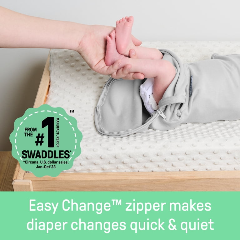 SwaddleMe By Ingenuity Easy Change Swaddle, Peekaboo Panda photo 2