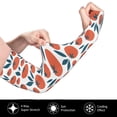 thumbnail image 3 of Uemuo Hand Drawn Tomatoes Printed Arm Sleeves, Cooling UV Sun Protection Sports Compression for Men/Women, 3 of 8