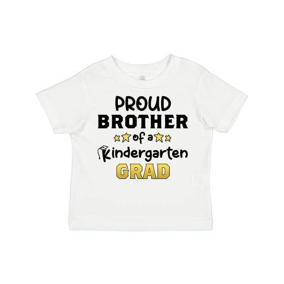 Inktastic Proud Brother of a Kindergarten Grad Boys Toddler T-Shirt