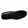thumbnail image 4 of Men's Ballroom Dance Shoes Black Leather Sole Tango Salsa Latin Character Shoe, Black 12 M US, 4 of 7