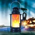 thumbnail image 5 of Kugisaki Halloween Skull Kerosene Lantern, Retro Handheld Halloween Lamp Ornament for Home Office Party Decorations, Vintage Lights Indoor Outdoor Halloween Decor, 5 of 6