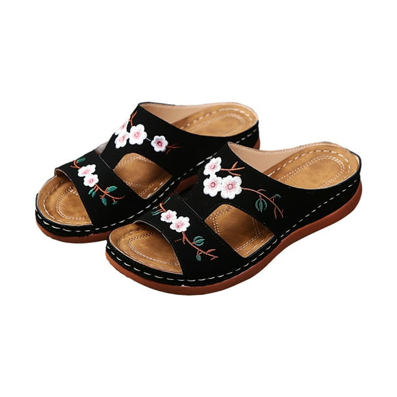 2pcs Comfortable Slippers Any Slippers Size Slippers closed toe Women 2pcs Womens - Slippers Women 5 Slippers Women Size 7 black39