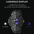 thumbnail image 3 of Smael Sport Watches Digital Watch Led 50m Waterproof Military Wristwatch Male Clocks 8063 Mens Watches Stopwatches Alarm Clock - Quartz Wristwatches, 3 of 7