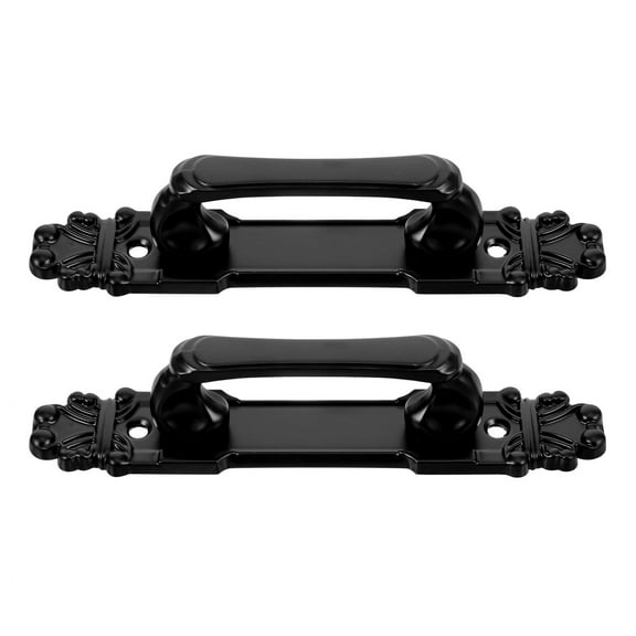 2pcs Barn Door Handles Garage Door Pull Handles Metal Door Handle Heavy Duty Furniture Pulls