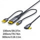 thumbnail image 3 of USB C To DisplayPort Converters Video Cable 4K@60Hz Touch Control Enableds For Portable Monitors VR Gaming Devices, 3 of 5