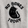 thumbnail image 3 of No Bones Today Melty Cat  - Toddler And Youth Crewneck Fleece Sweatshirt, 3 of 6