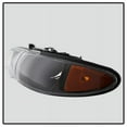 thumbnail image 4 of Xtune Pontiac Grand Prix 97-03 Crystal Headlights w/ Amber Corner Lights HD-JH-PGPRIX-SET-AM-BK, 4 of 8
