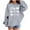 05-Gray, variant on Atogsazn Kids Girls Valentines Day Hoodies Children Casual Hearts Long Sleeve Pullover Sweatshirt Fleece Outfit Outerwear Tops 05-White 7-8 Years Fashion