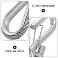 thumbnail image 5 of Voiceine Trailer Safety Cables Self-Coiling Towing Cables Tow Safety Cables With Hooks Boat Towing Straps Cables For Heavy Duty Towing And Trailers, 5 of 10