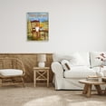 thumbnail image 3 of Stupell Industries Happy Harvest Country Gnome Landscape Painting Gray Framed Art Print Wall Art, 24 x 30, 3 of 9