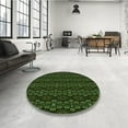 thumbnail image 4 of Ahgly Company Machine Washable Indoor Rectangle Transitional Night Black Area Rugs, 2' x 4', 4 of 7