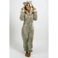 thumbnail image 1 of Plus Size Coral Fleece Jumpsuit for Women Christmas Pajamas One-Piece Pyjamas Winter Warm Women Hooded Onesies Sleepwear S-5XL, 1 of 4