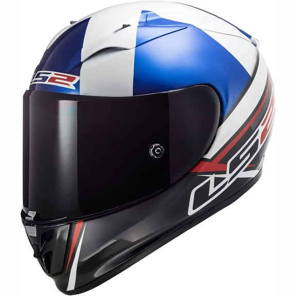 LS2 Arrow EVO Mcphee Blue White Black Helmet size Large