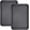 Deep Gray, variant on Baking Sheet 2 Pack, 10x14.6 Inch Cookie Sheet Nonstick Carbon Steel Baking Sheet for Oven Pans Baking Tray Cooking Sheets Black