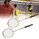 thumbnail image 5 of Raqueta De Bádminton, Juego De Raquetas De Bádminton Para Reducir La Resistencia Al Aire Para Entrenamiento De Aficionados, 5 of 7