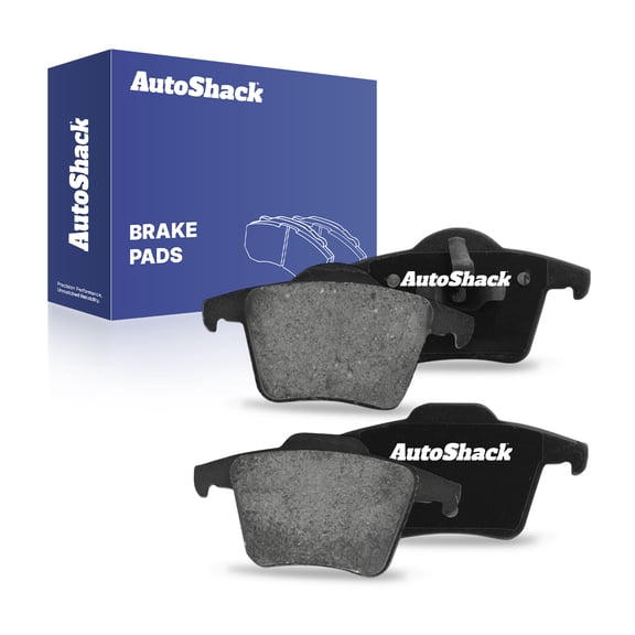 AutoShack Rear Ceramic Brake Pad Set for Volvo, XC90 2003-2014, AWD FWD L5 2.5L L6 2.9L 3.2L V8 4.4L