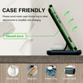 thumbnail image 2 of Minthouz Charging Dock Stand, 15W 3 in 1 Fast Charging Station for Multiple Devices Apple, iWatch, AirPods, Qi Wireless Charging Station Compatible with iPhone 13/12/11/X/8 Series, Samsung, 2 of 8
