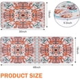 thumbnail image 5 of Kitchen Mat 2 PCS-Boho Kitchen Rug and Mat Washable, Bohemia Cushioned Anti-fatigue Kitchen Rugs, Farmhouse Non Slip Memory Foam Kitchen Mat for Home Office, 17 x 47 + 17 x 30, Colorful, 5 of 6