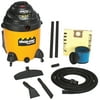 The Right Stuff Series Extra Quiet Contractor's Wet/Dry Vacuums, 22 gal, 6 1/2 hp