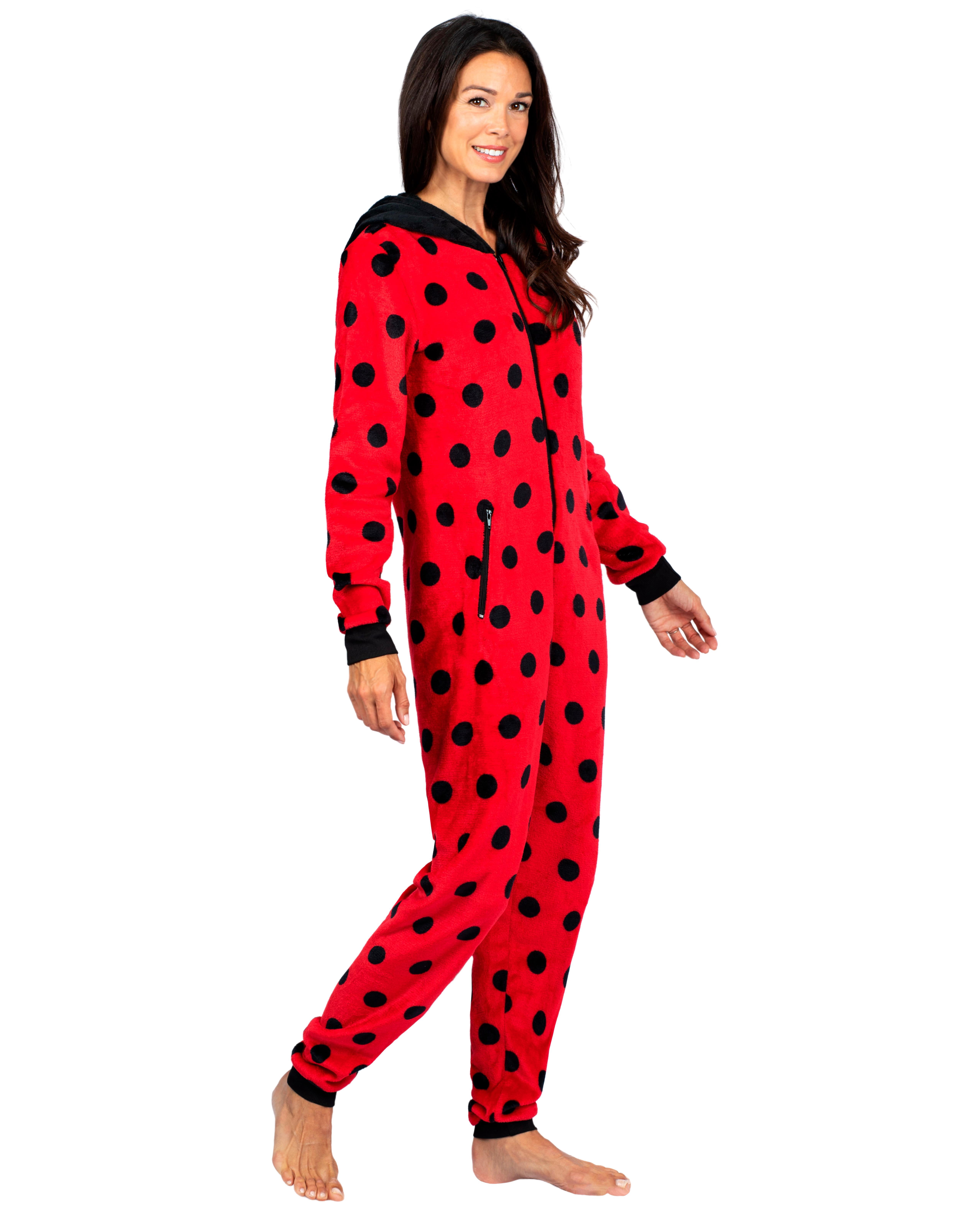 Halloween Mommy & Me Onesie Pajama Costume, Ladybug (Womens), Size: XL, Prestigez