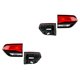 thumbnail image 1 of Par de Calaveras Grand Cherokee 2014 A 2020 Jeep Int Filo Negro C/Leds DEPO ., 1 of 4