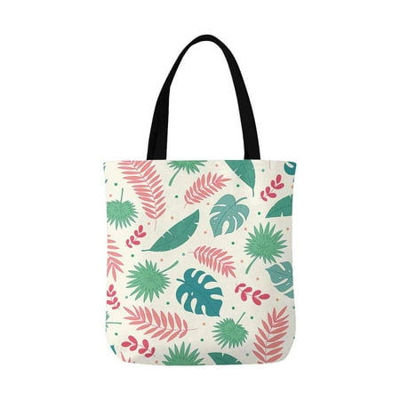 HATIART Tropical Monstera Palm Leaves Reusable Grocery Bags Shopping ...