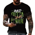 thumbnail image 3 of Camiseta con estampado 3D para hombre y niño, camisa deportiva de cuello redondo, con estampado de luchadores famosos, de la calle, 2023, 3 of 5