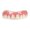 Upper Teeth, variant on Smile Comfort Fit Flexible Teeth Upper and Lower Matching Bright White Shade False Teech