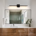 thumbnail image 5 of Modern Vanity Lighting Fixtures 24/30/39 inch Bathroom Vanity Lights Over Mirror Wall Sconce for Bathroom 30-Inch - Black, 5 of 5