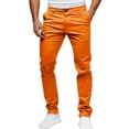 thumbnail image 2 of CHEEREAM Dress Pants for Mens Straight Leg Drawstring Elastic Waist Trousers Bussiness Ofice Work wear Causal Loose Fit, 2 of 5