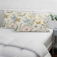 thumbnail image 4 of Wildflowers Pillow Covers King, Spring Flowers Plants Farmhouse Pastoral Soft Brushed Microfiber Breathable Throw Pillow Covers, Pillowcase with Zipper for Couch Sofa Bedroom Living Room 20"x36", 4 of 9