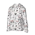 thumbnail image 2 of Xecao Cute Cat for Sun Shirt-A lightweight, hoodie-style long-sleeve UV protection garment designed for other outdoor activities., 2 of 9