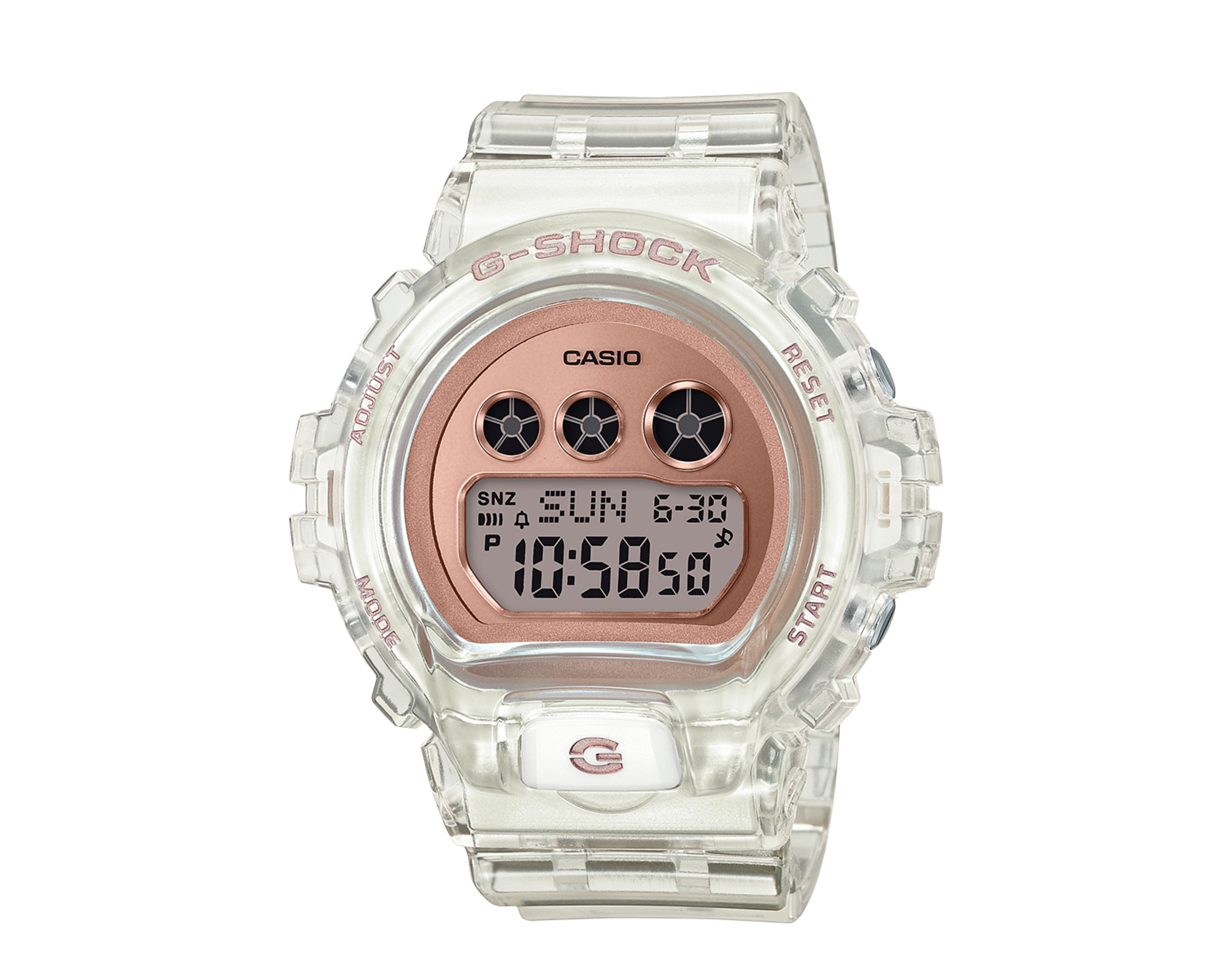 Casio - Casio G-Shock GMDS6900 S Series Metallic Face Digital Skeleton Resin Women's Watch