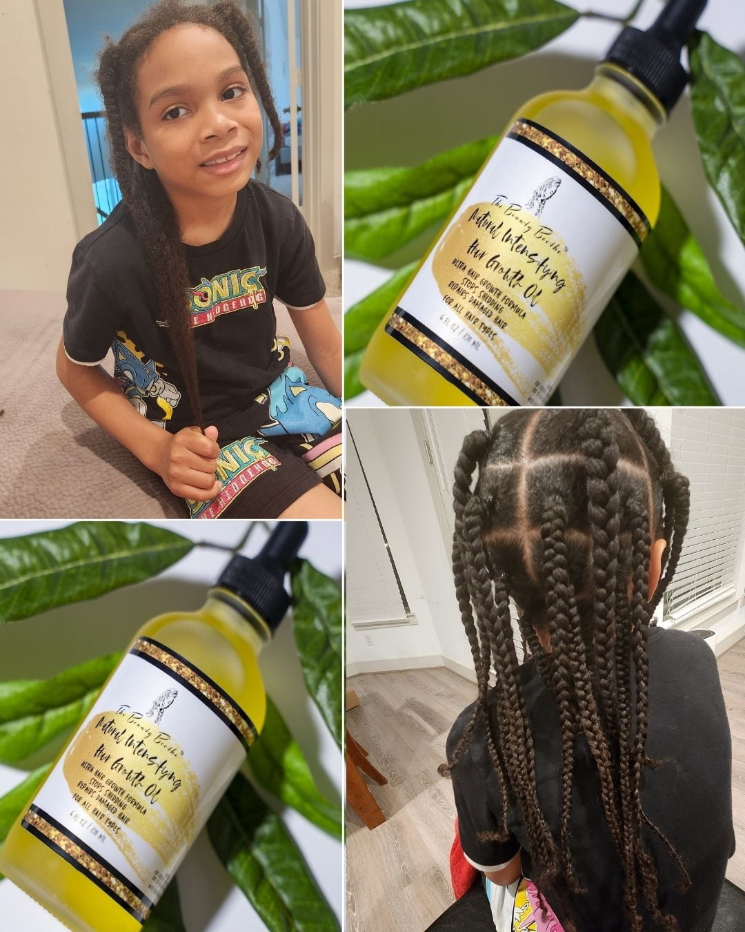 Natural Intensifying Hair Growth Oil - USDA Hair Growth Oil