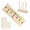 C, variant on Bow Making Tool Beech Wood Three Kits Easy to Use DIY Gift for Decoration Enthusiasts