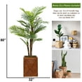 thumbnail image 4 of Artificial Faux Real Touch 6.67 Feet Fern Tree With Planter, 4 of 6